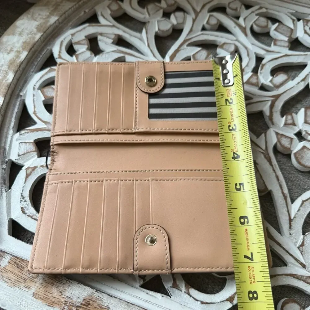 Kate Spade Black Leather Wallet Card Holder